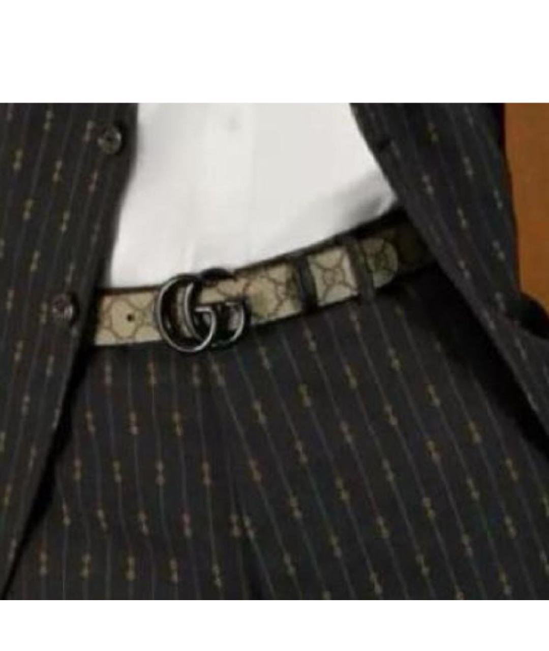 GUCCI Бежевый ремень, фото 3