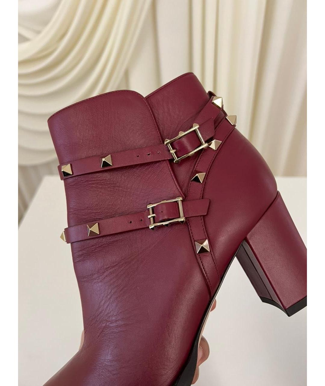 VALENTINO Черные кожаные ботильоны, фото 2