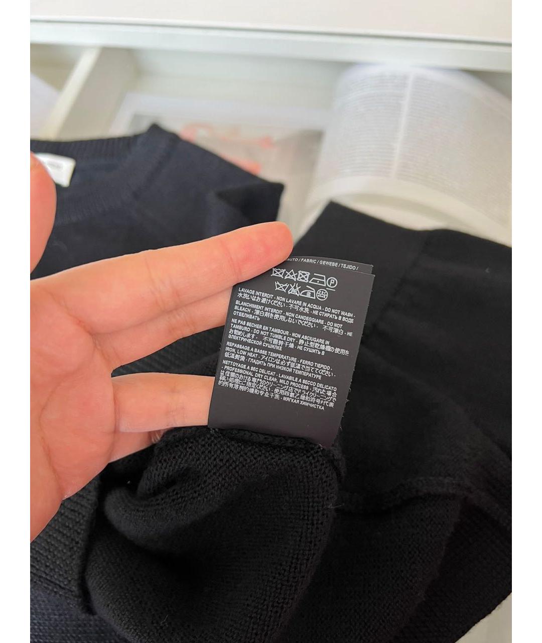 SAINT LAURENT Черный джемпер / свитер, фото 6