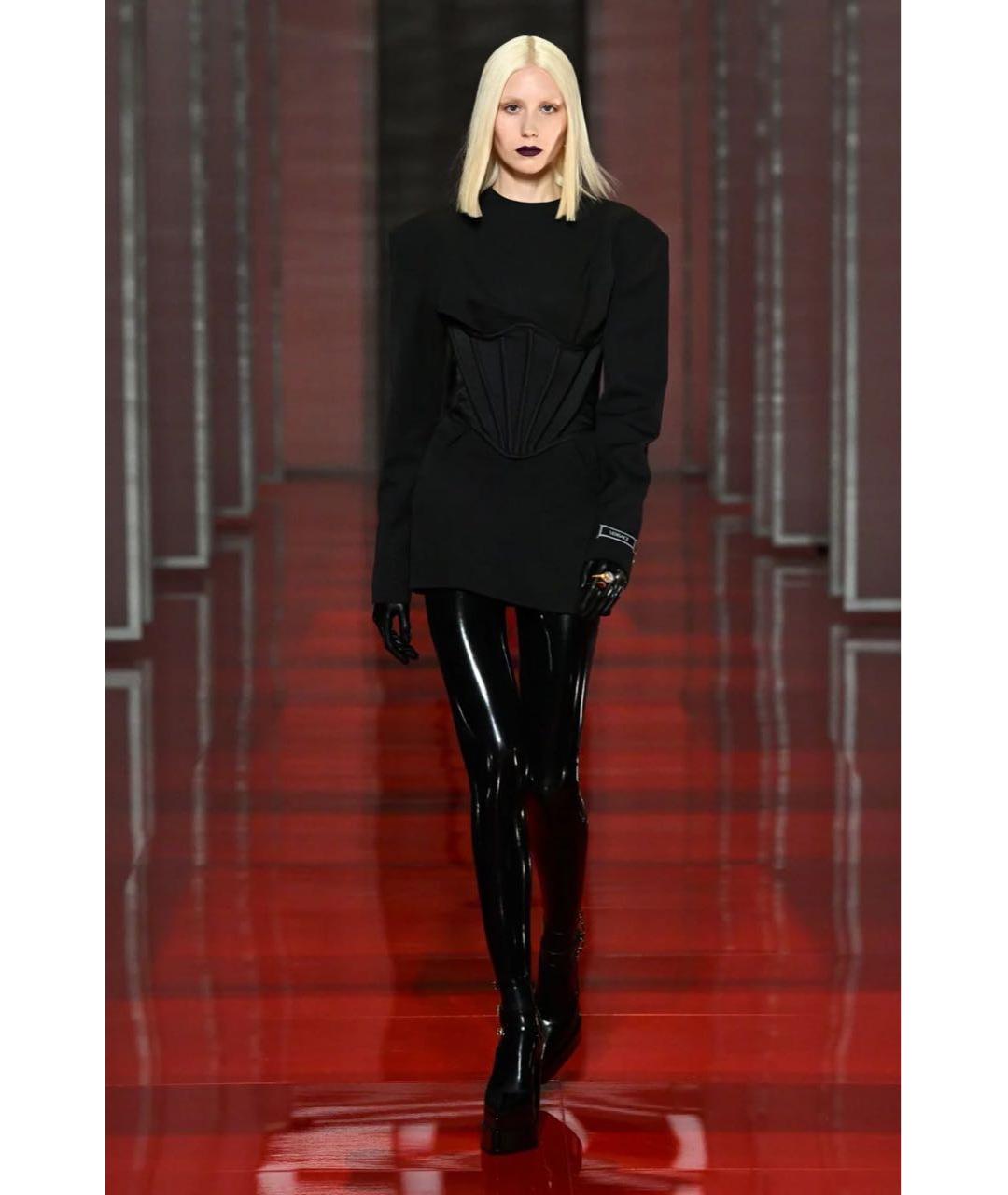 VERSACE Черное коктейльное платье, фото 2