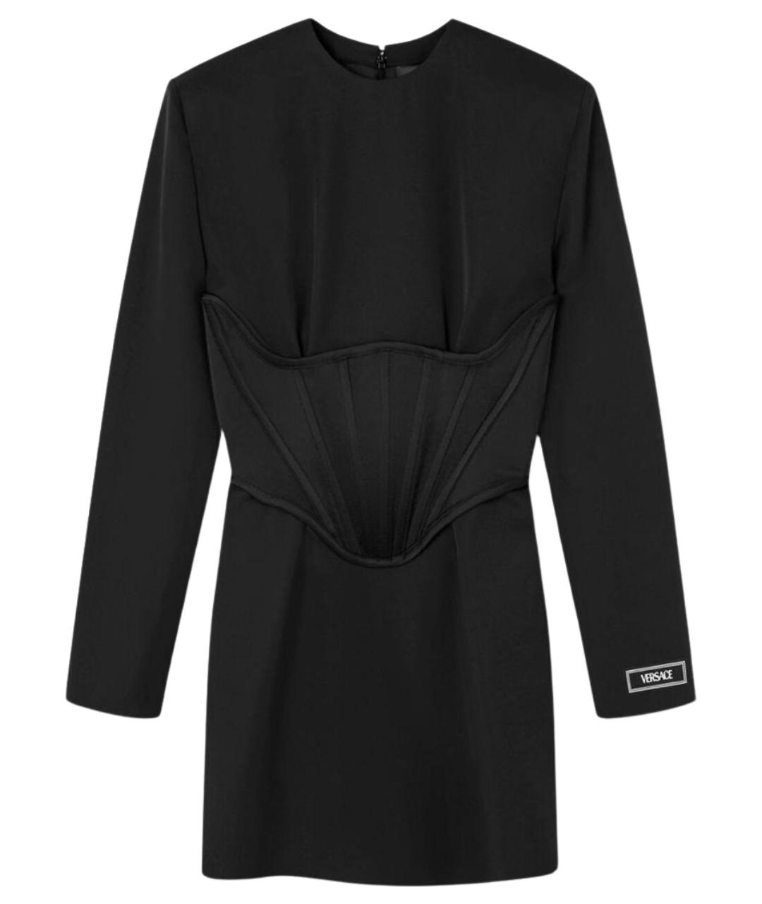 VERSACE Черное коктейльное платье, фото 1