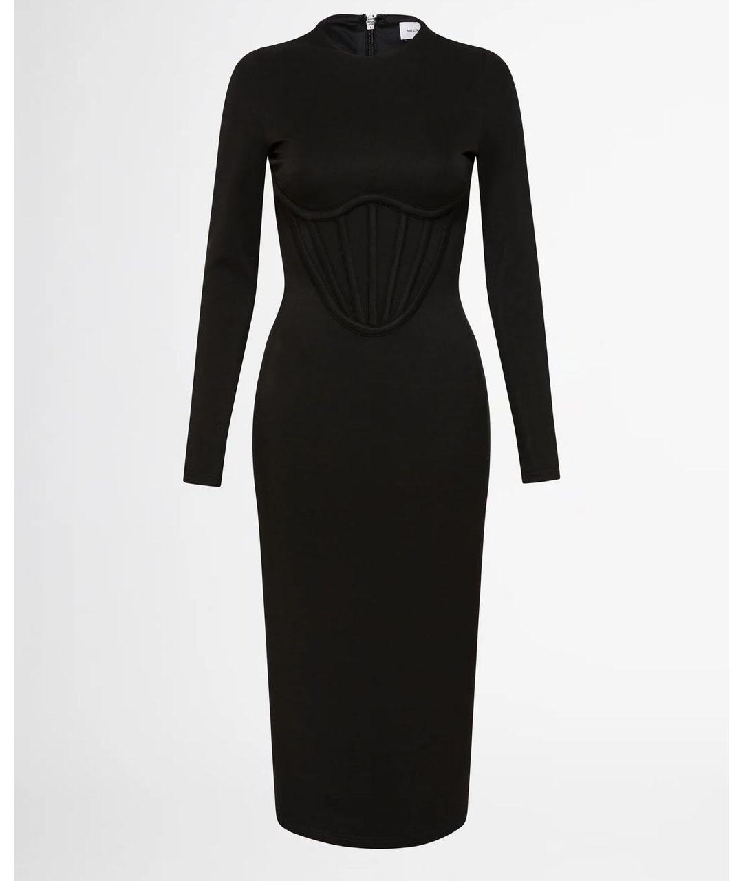 VERSACE Черное коктейльное платье, фото 4