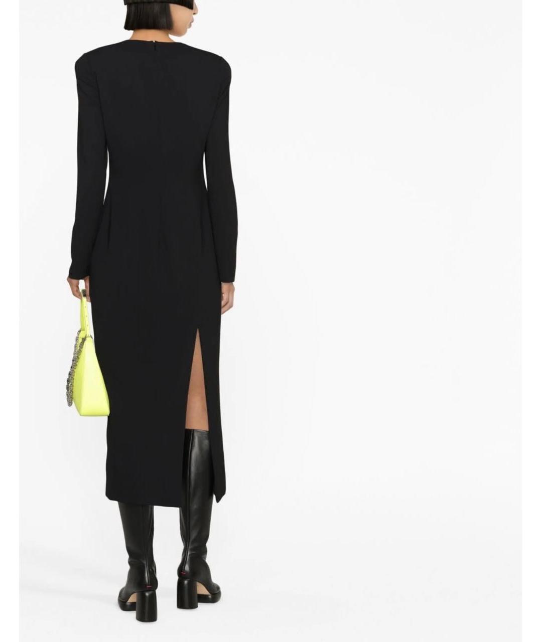 VERSACE Черное коктейльное платье, фото 3
