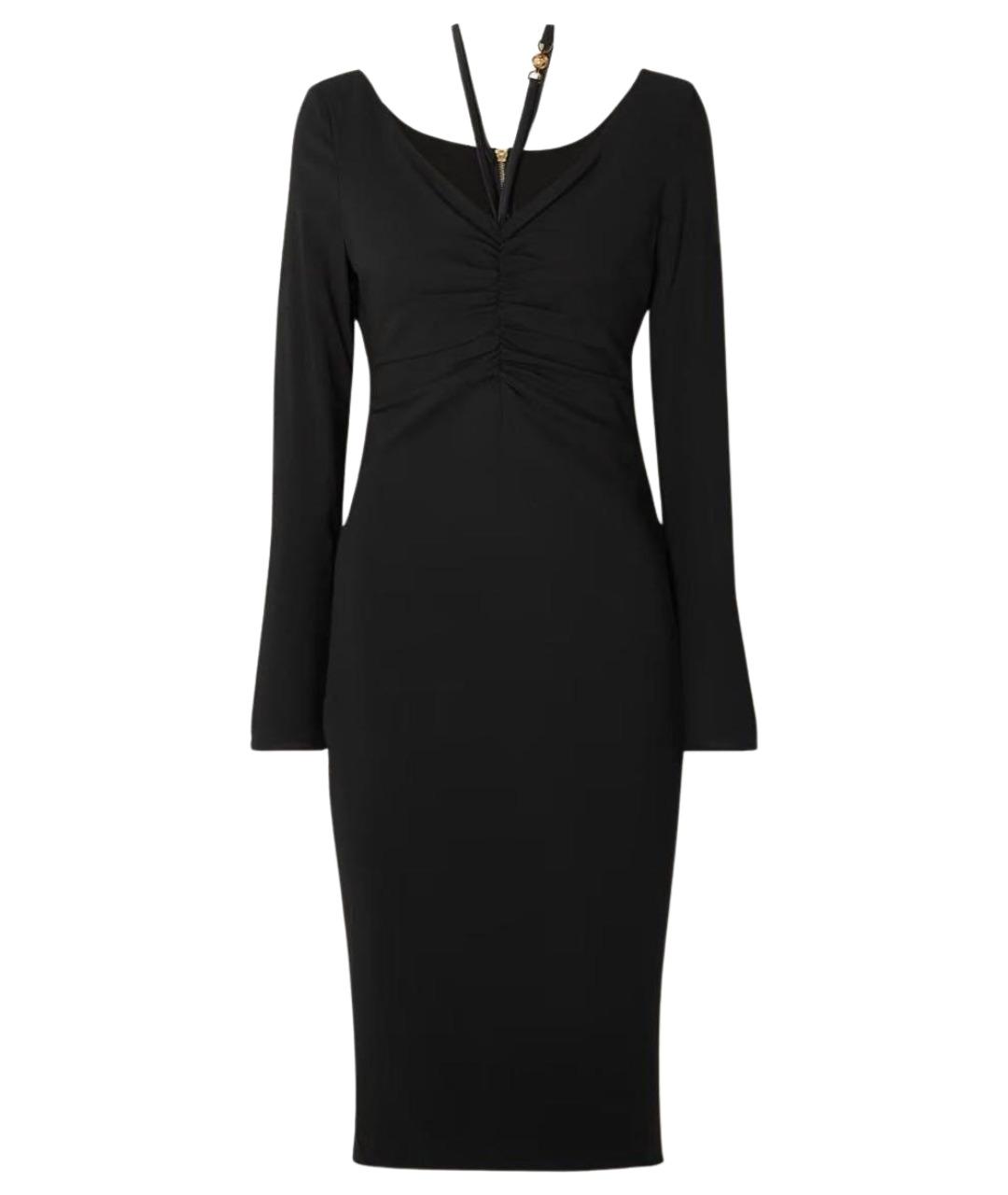 VERSACE Черное коктейльное платье, фото 1