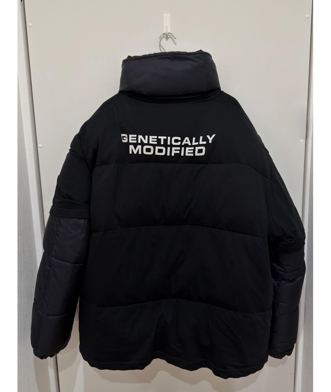 VETEMENTS Черный синтетический пуховик, фото 4