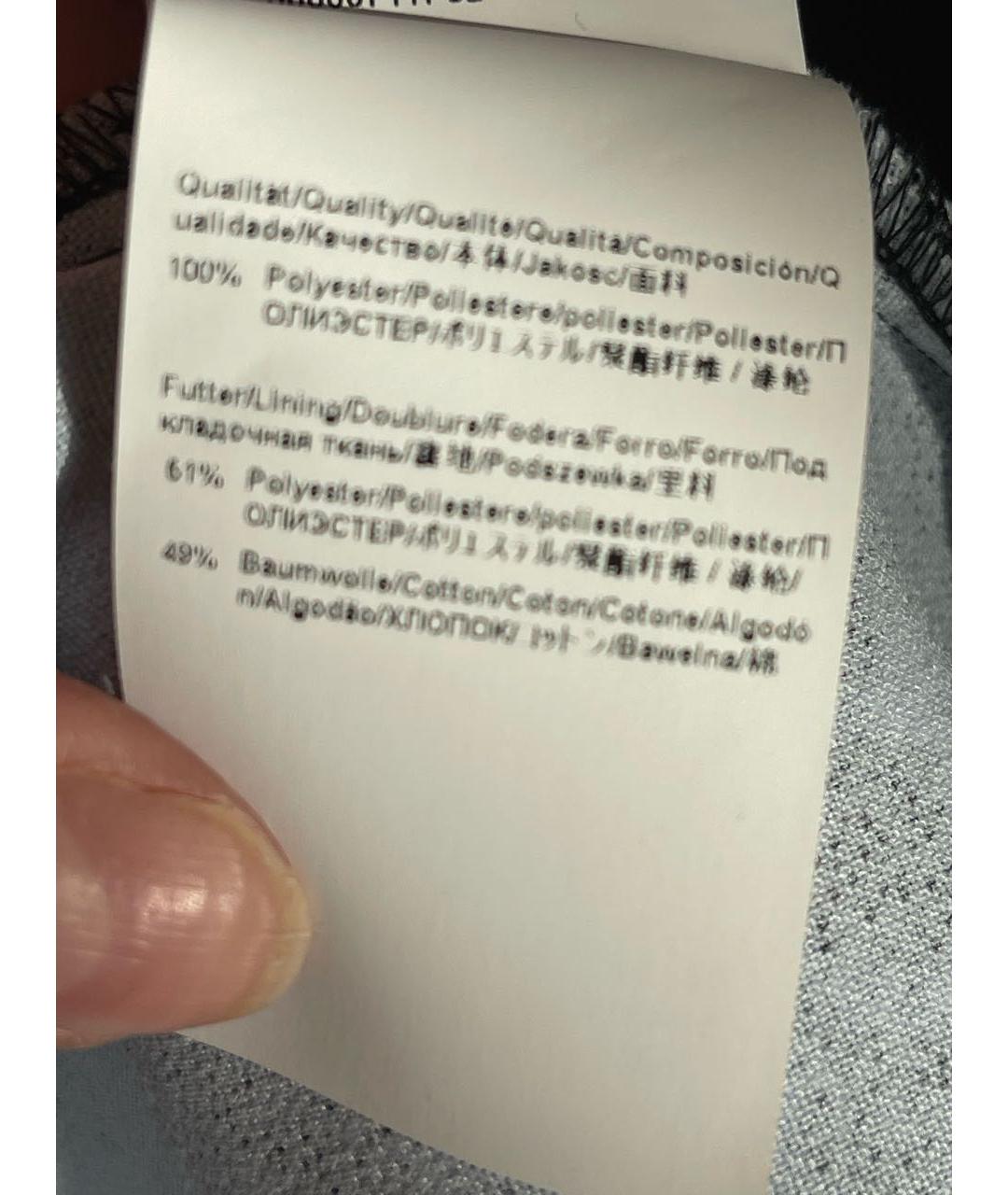 HUGO BOSS Полиэстеровая юбка миди, фото 7