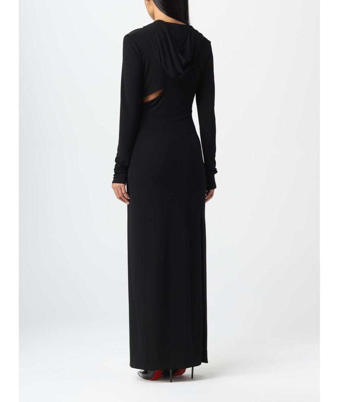 VERSACE Черное вечернее платье, фото 3