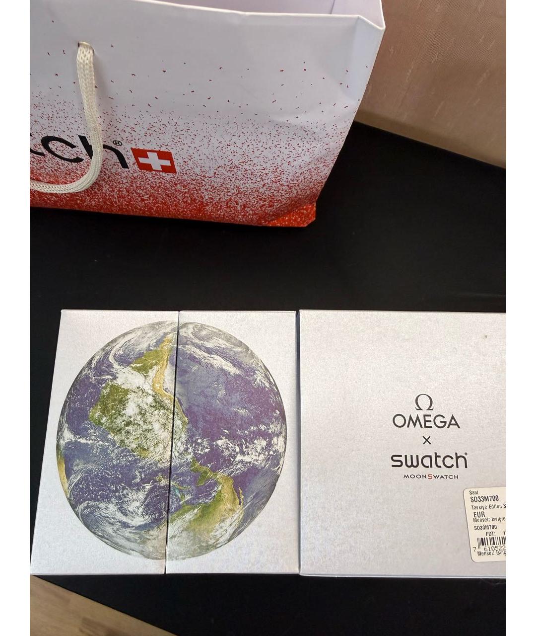 Swatch Антрацитовые часы, фото 5