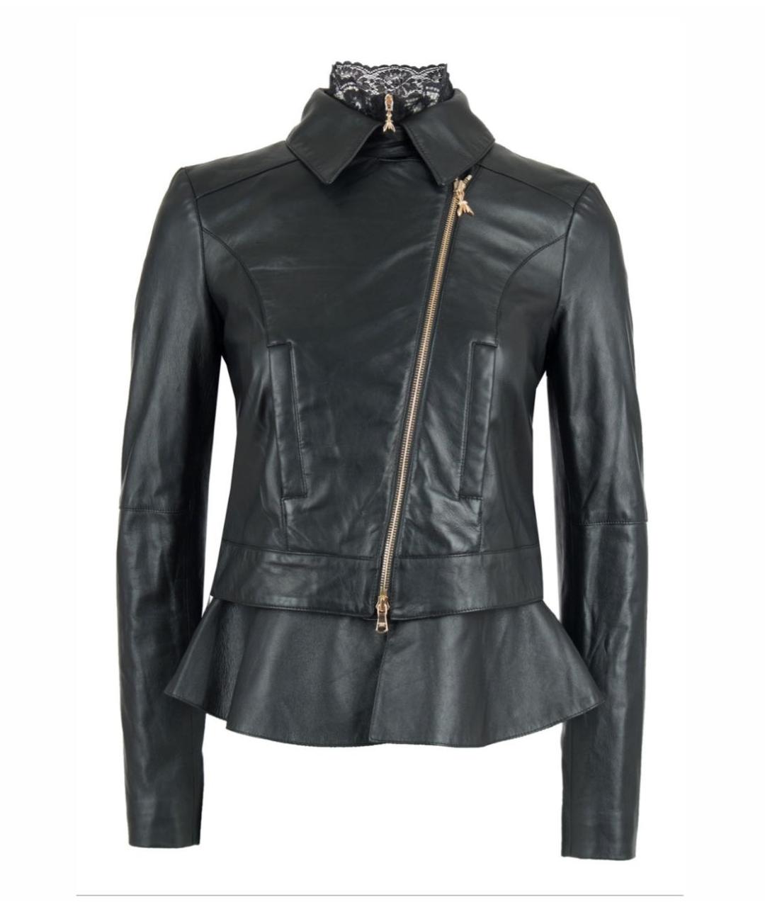 PATRIZIA PEPE Черная кожаная куртка, фото 1