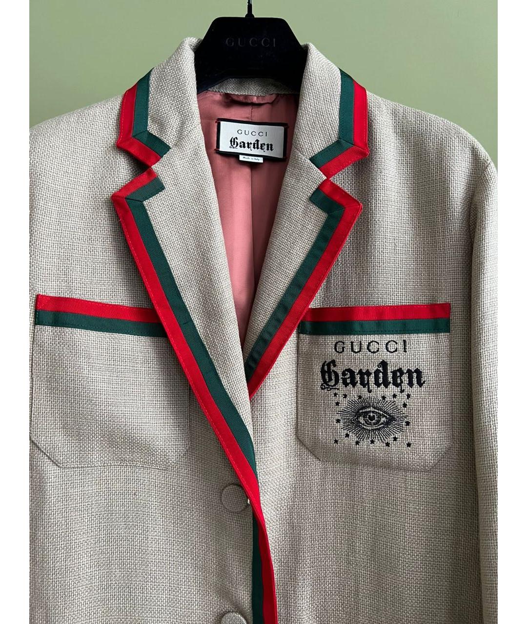 GUCCI Коричневое пальто, фото 2