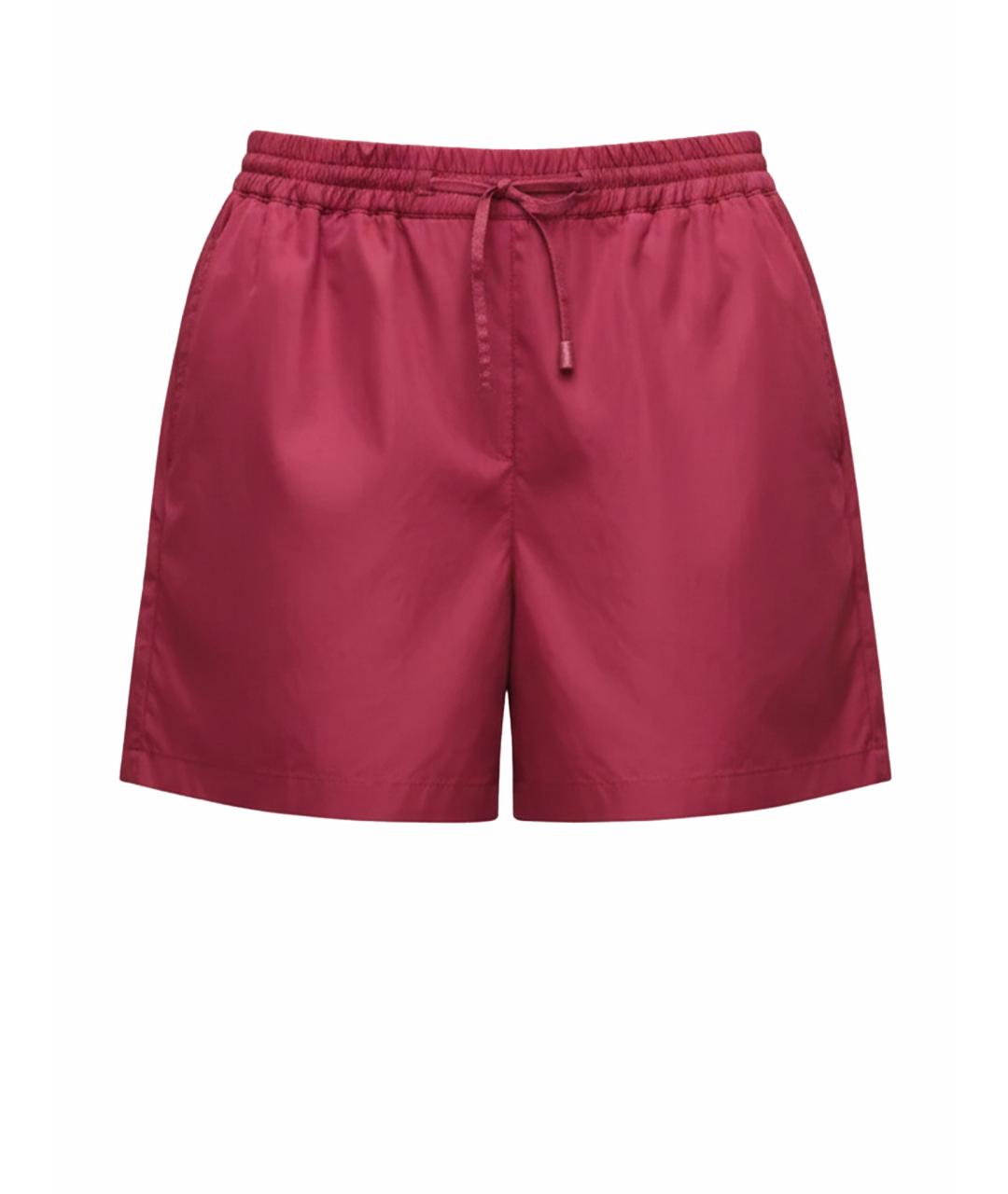 HERMES Розовые полиэстеровые шорты, фото 1
