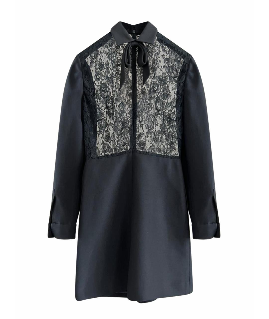 VALENTINO Черное повседневное платье, фото 1