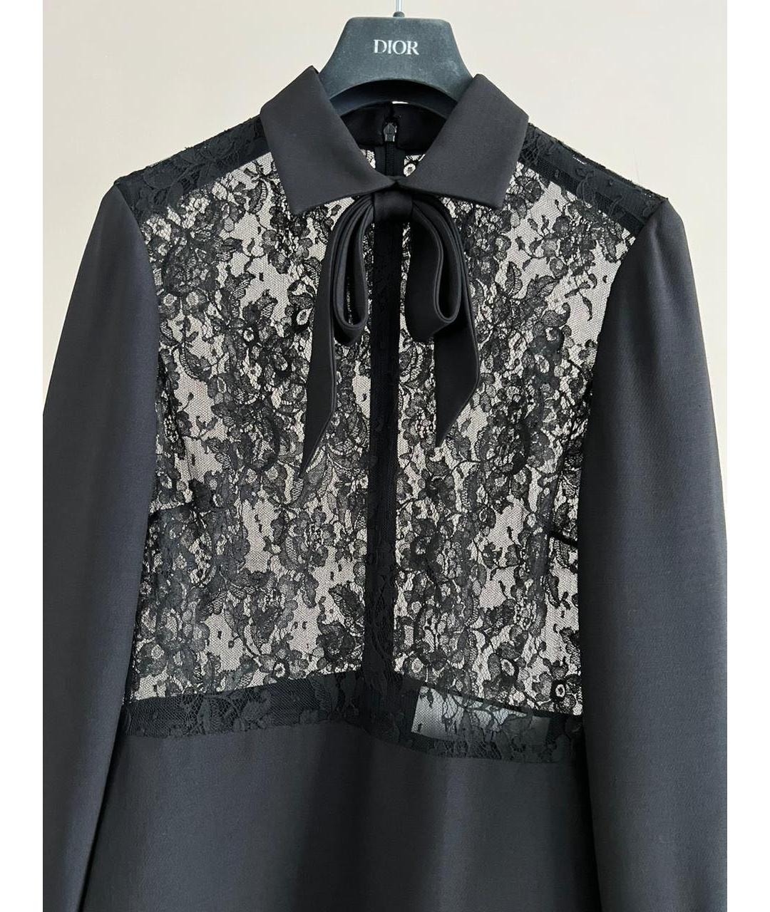 VALENTINO Черное повседневное платье, фото 2