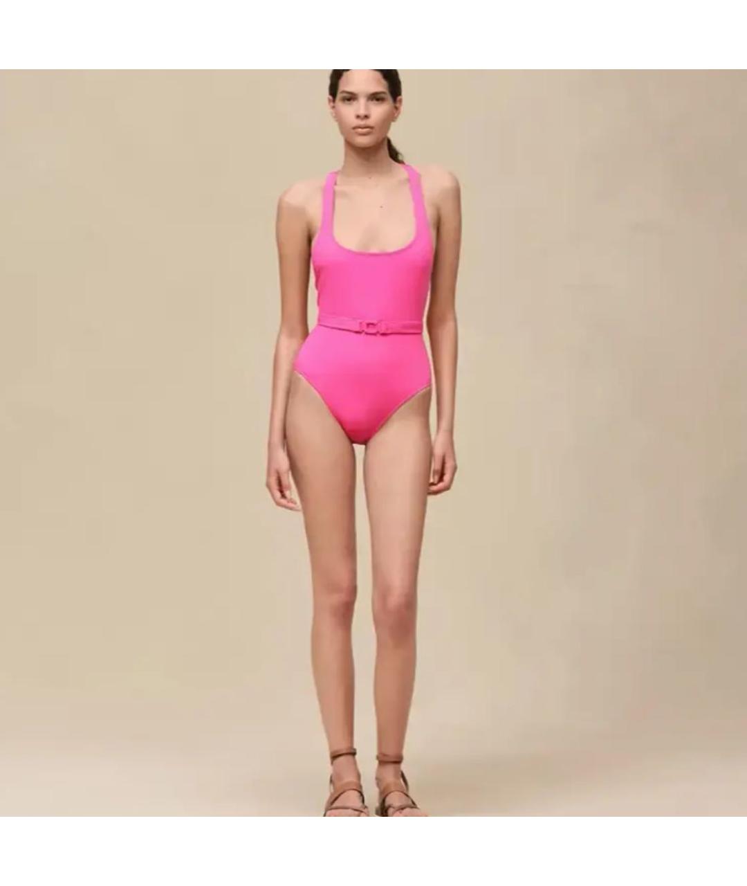 HERMES Фуксия полиэстеровый купальник, фото 2