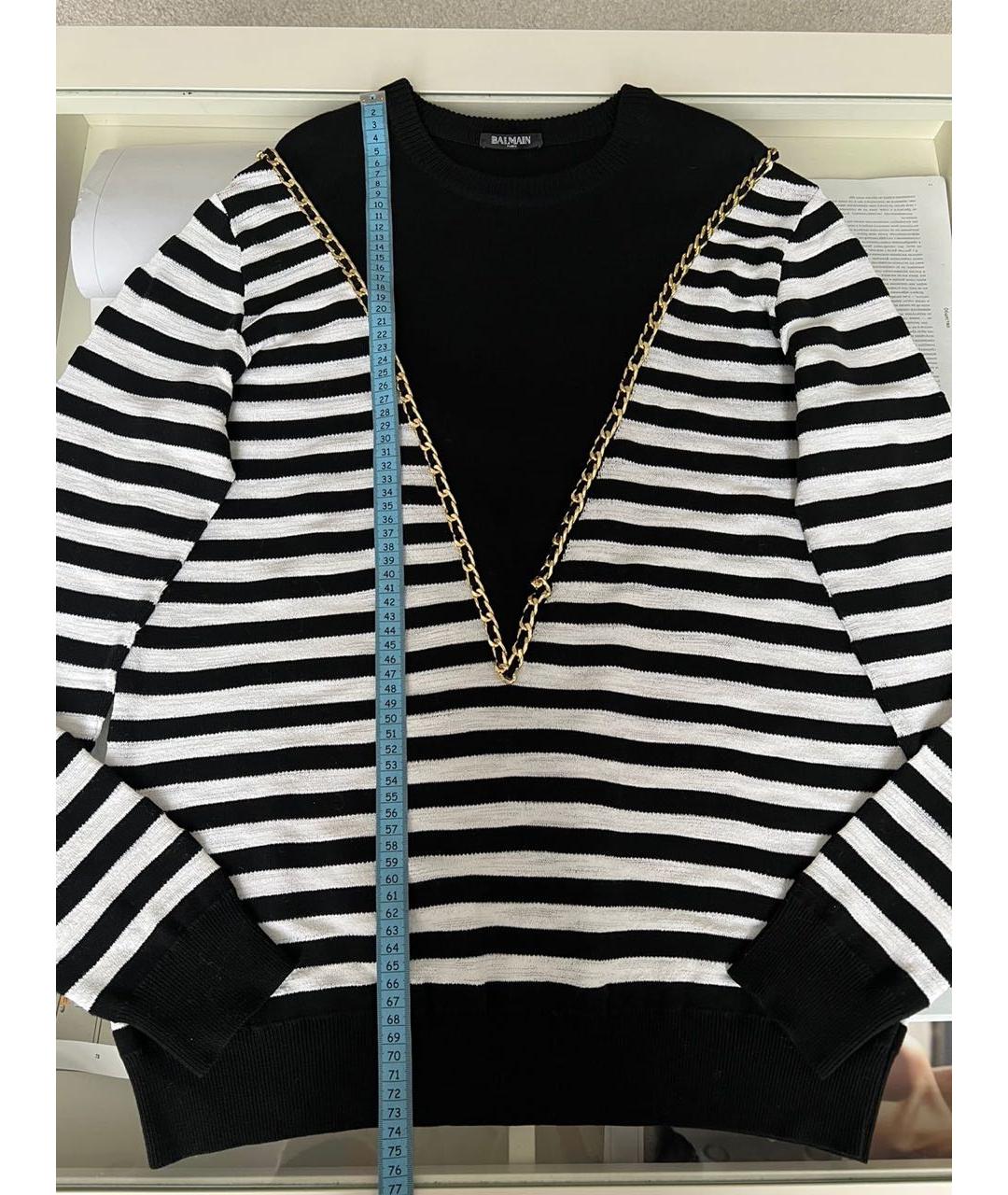 BALMAIN Черный джемпер / свитер, фото 7