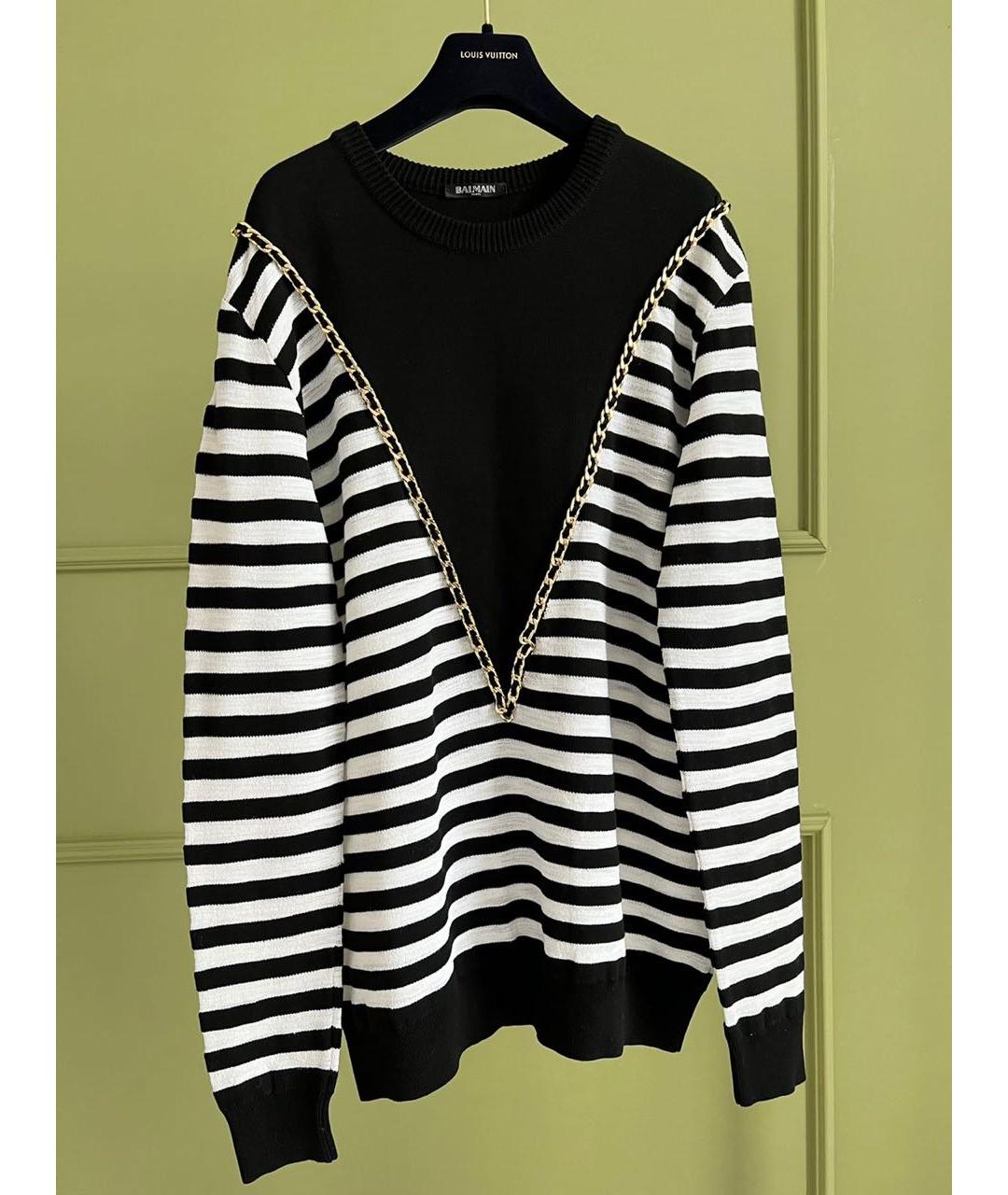 BALMAIN Черный джемпер / свитер, фото 9