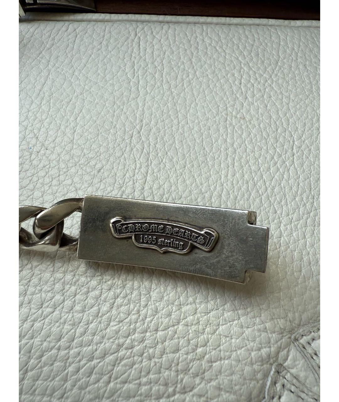 CHROME HEARTS Серебрянный серебряный браслет, фото 5