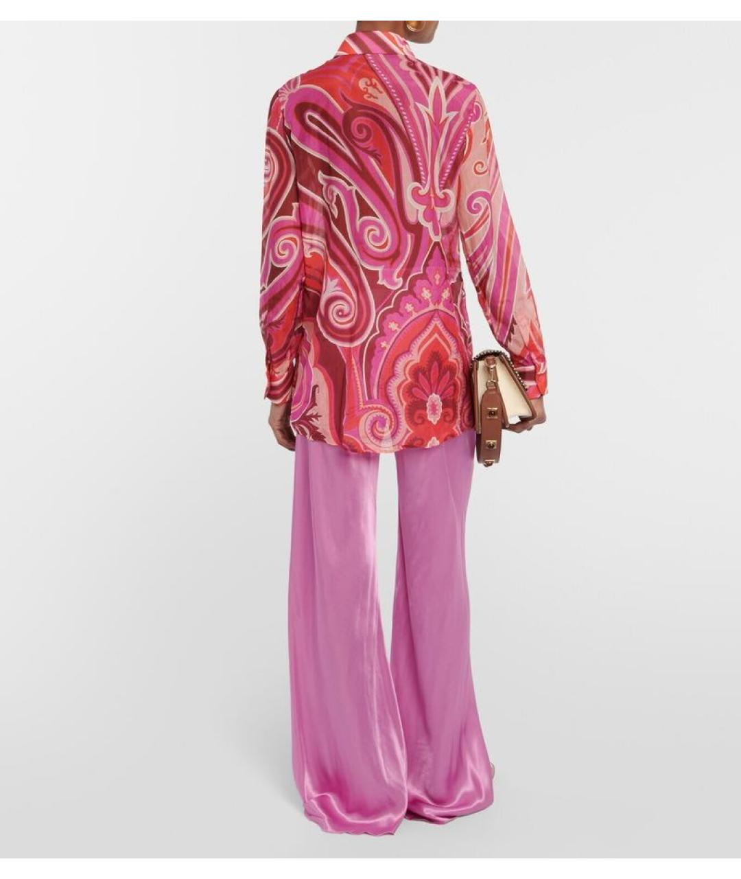 ETRO Мульти шелковая рубашка, фото 4