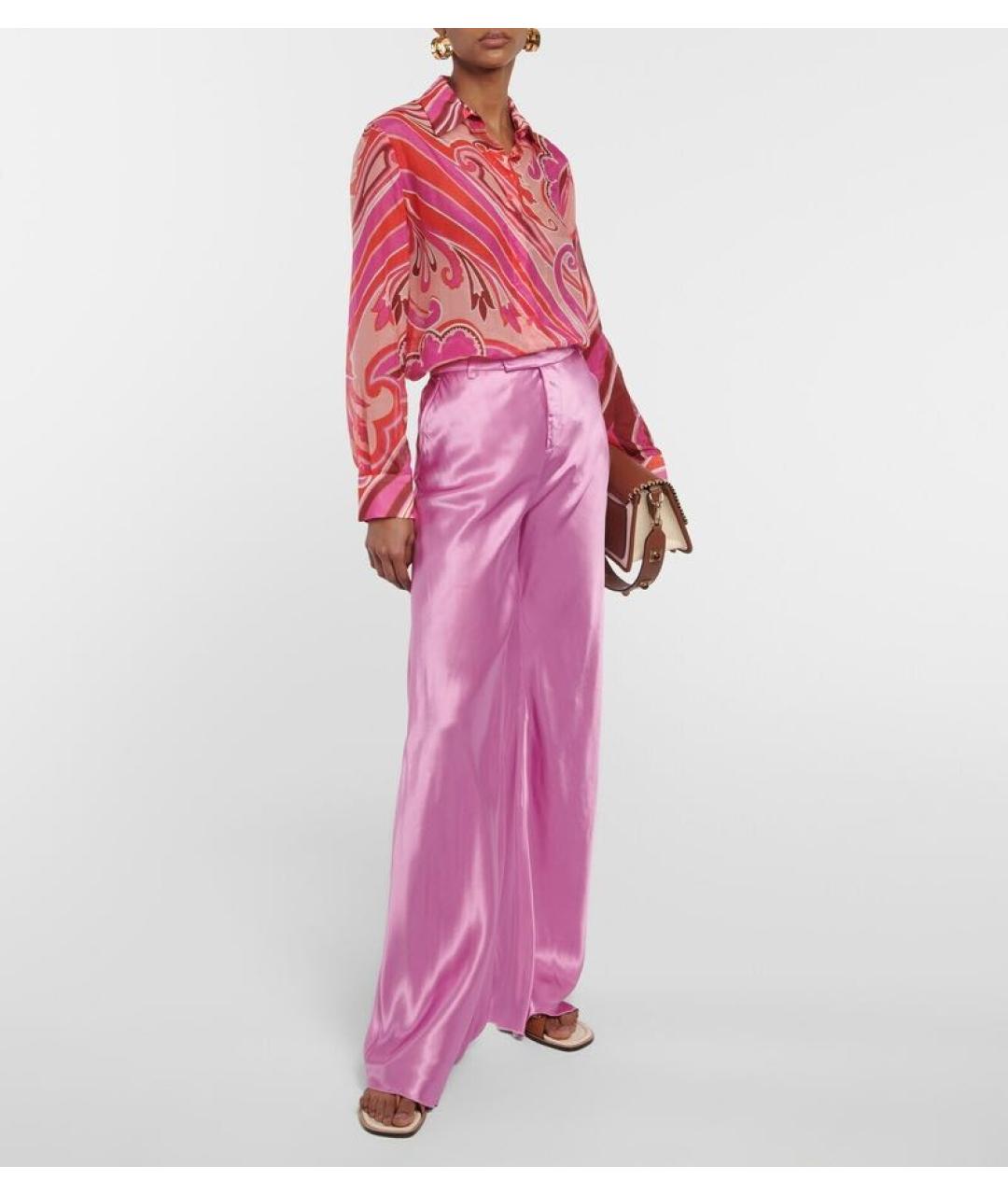 ETRO Мульти шелковая рубашка, фото 5