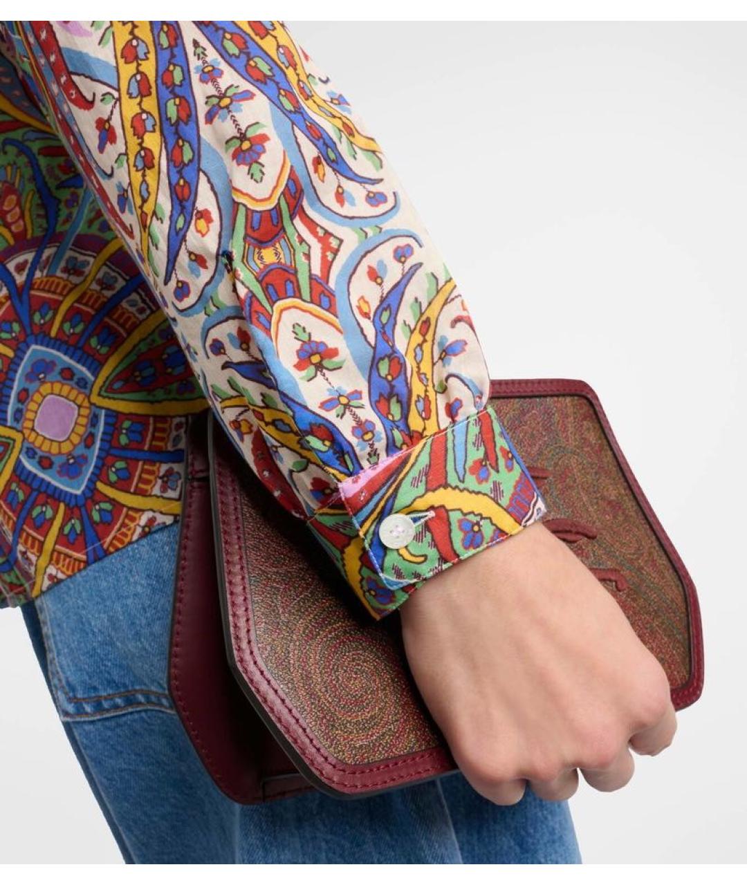 ETRO Мульти хлопковая рубашка, фото 6