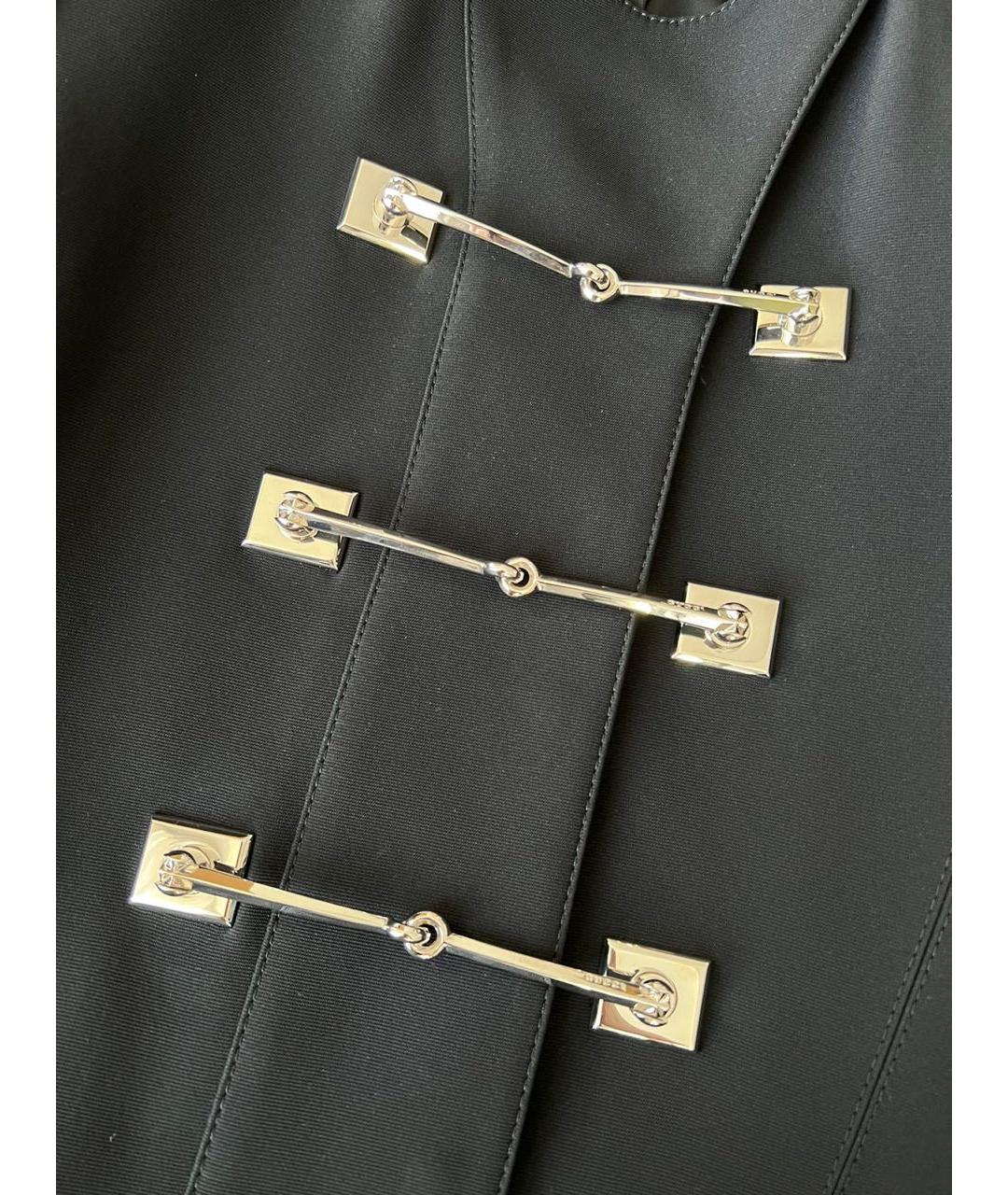 GUCCI Черное пальто, фото 3