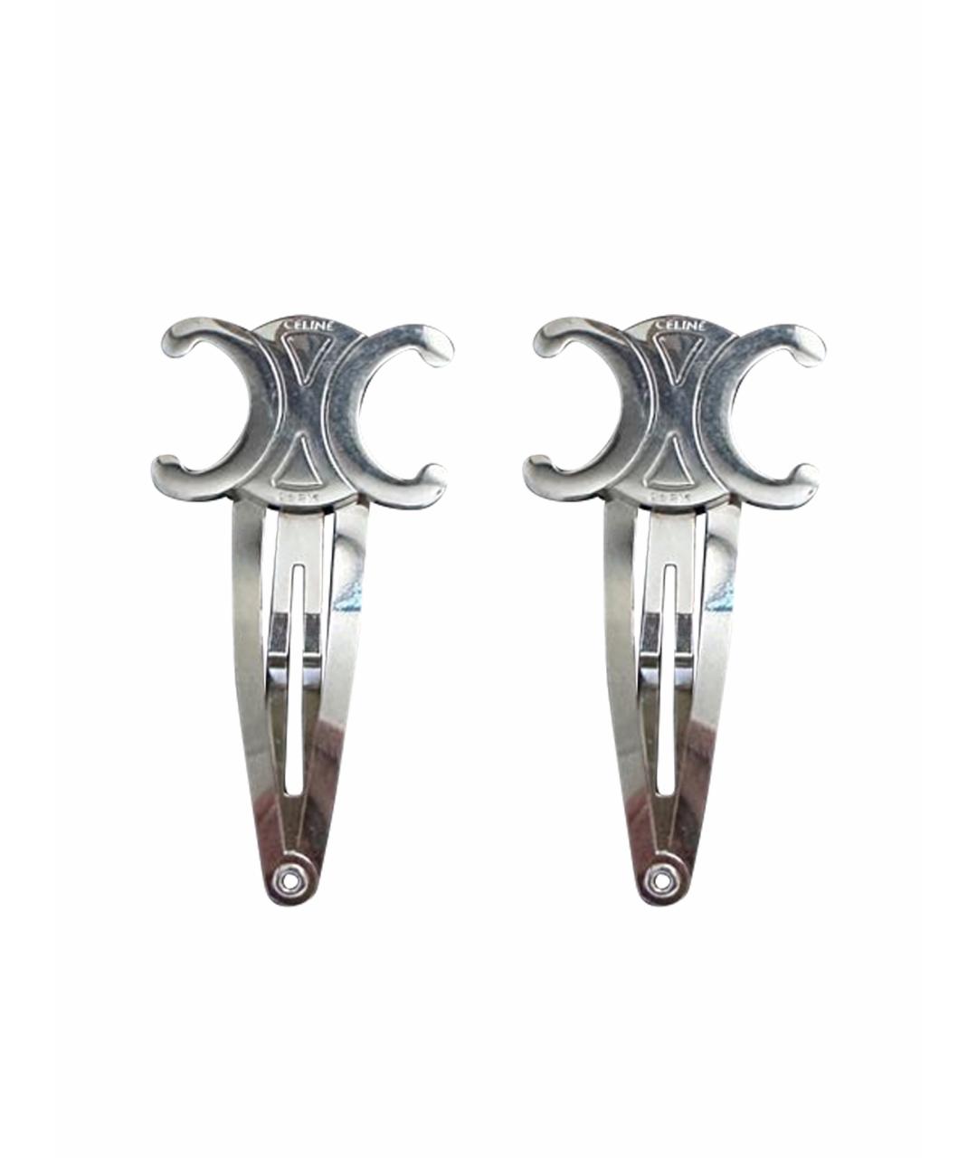 CELINE Серебряная заколка, фото 1