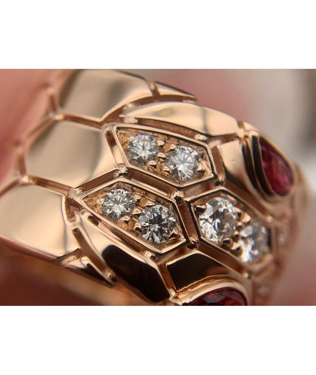 BVLGARI Золотое кольцо из розового золота, фото 4
