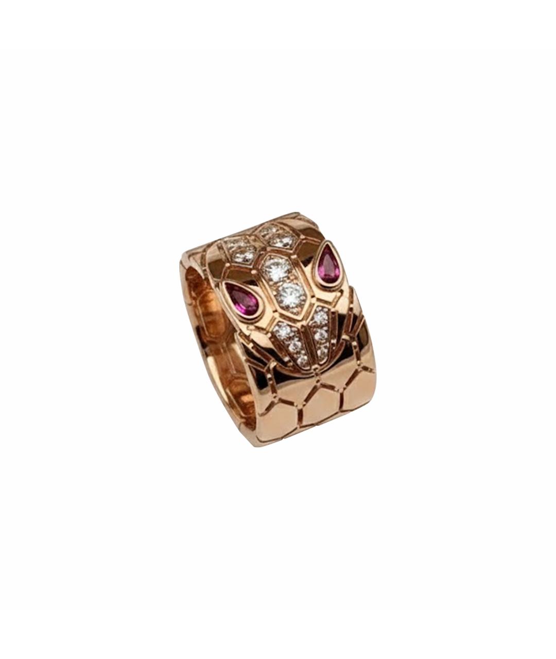 BVLGARI Золотое кольцо из розового золота, фото 1