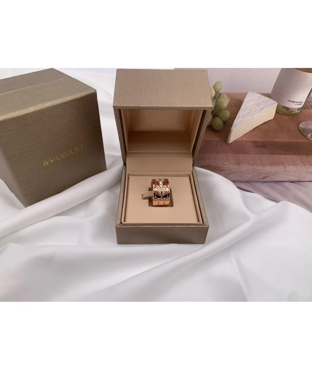 BVLGARI Золотое кольцо из розового золота, фото 2