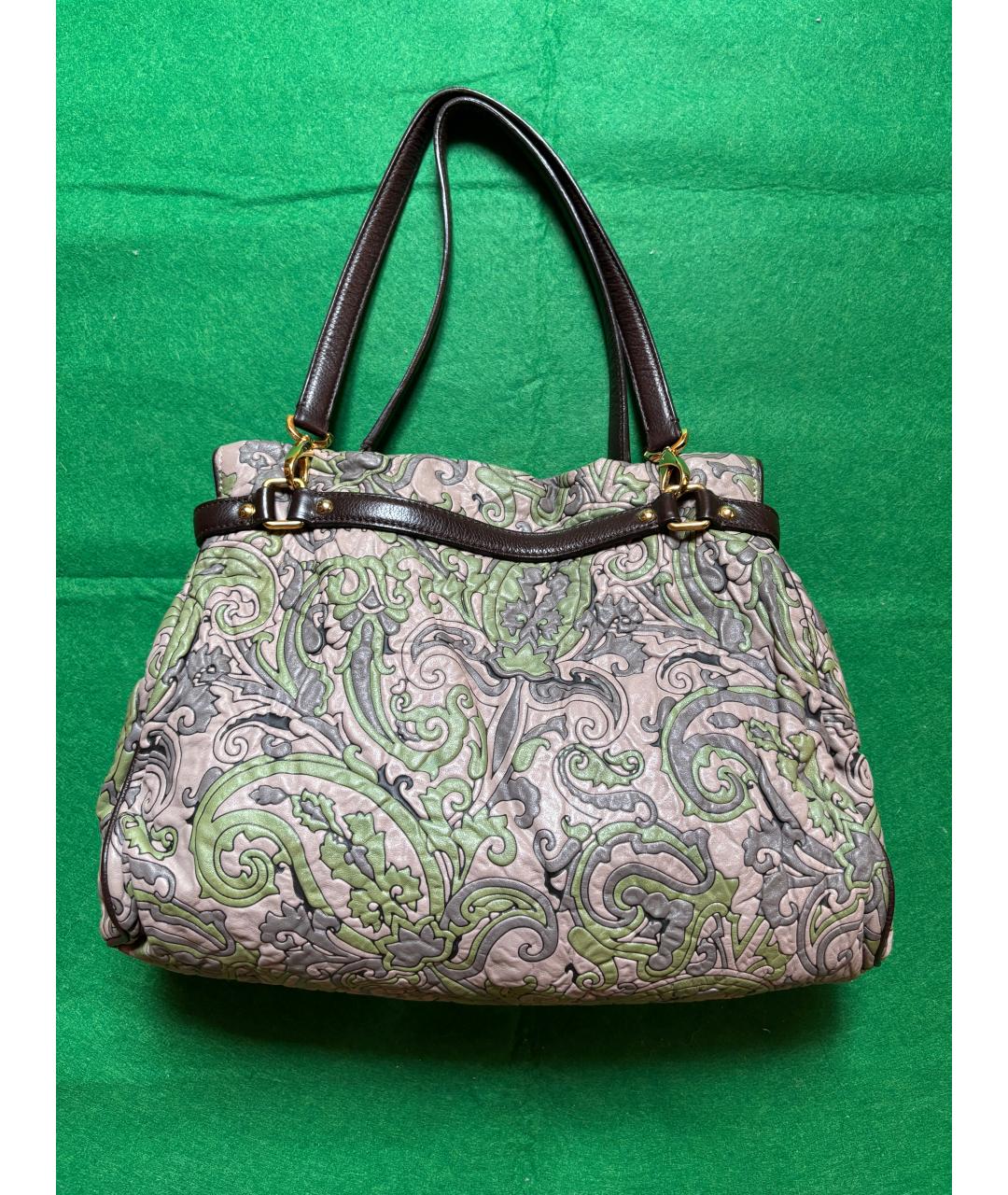 ETRO Мульти кожаная сумка тоут, фото 2