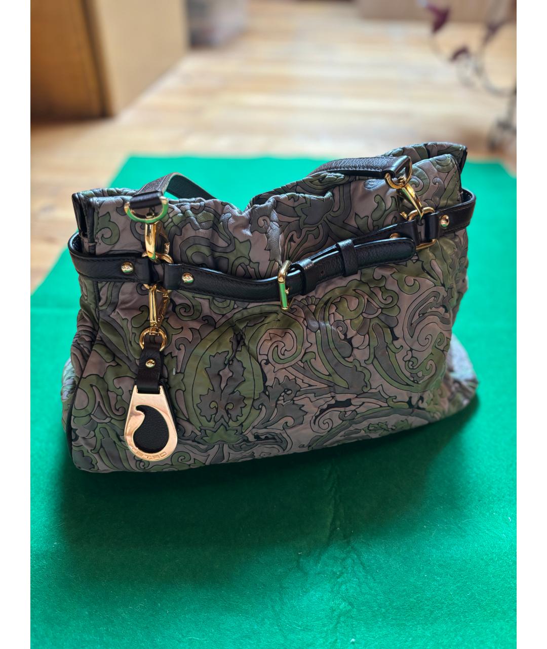 ETRO Мульти кожаная сумка тоут, фото 7