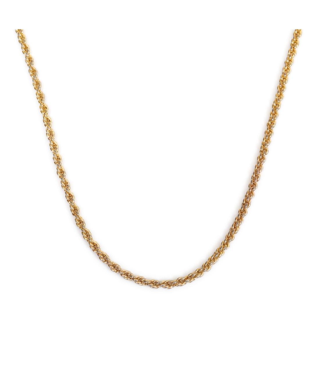 CHRISTIAN DIOR Золотая металлическая цепочка, фото 1