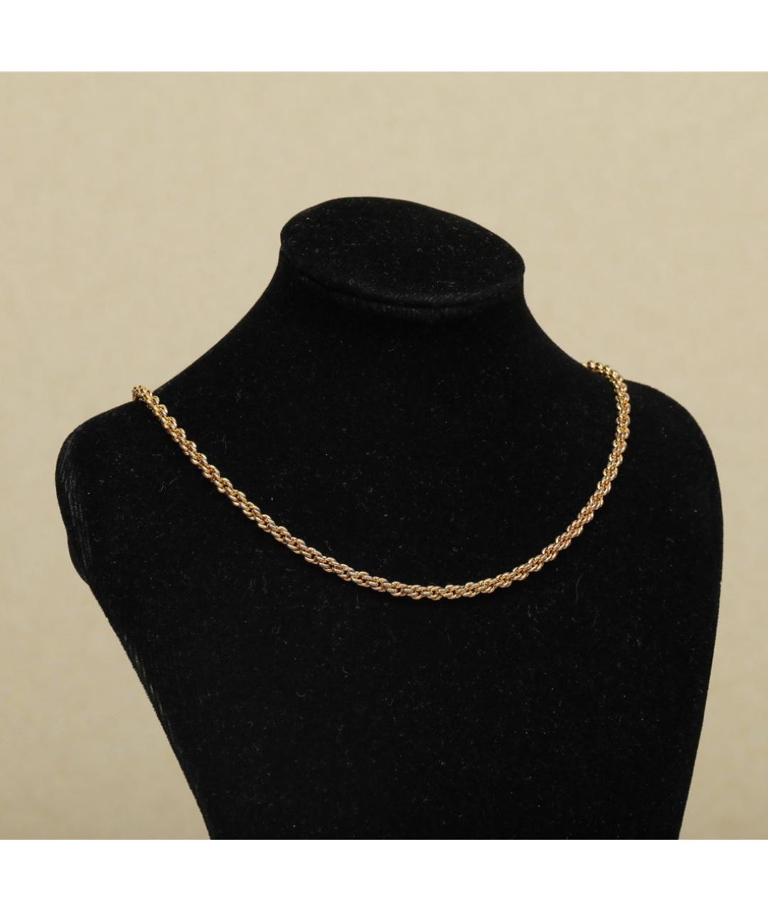 CHRISTIAN DIOR Золотая металлическая цепочка, фото 2