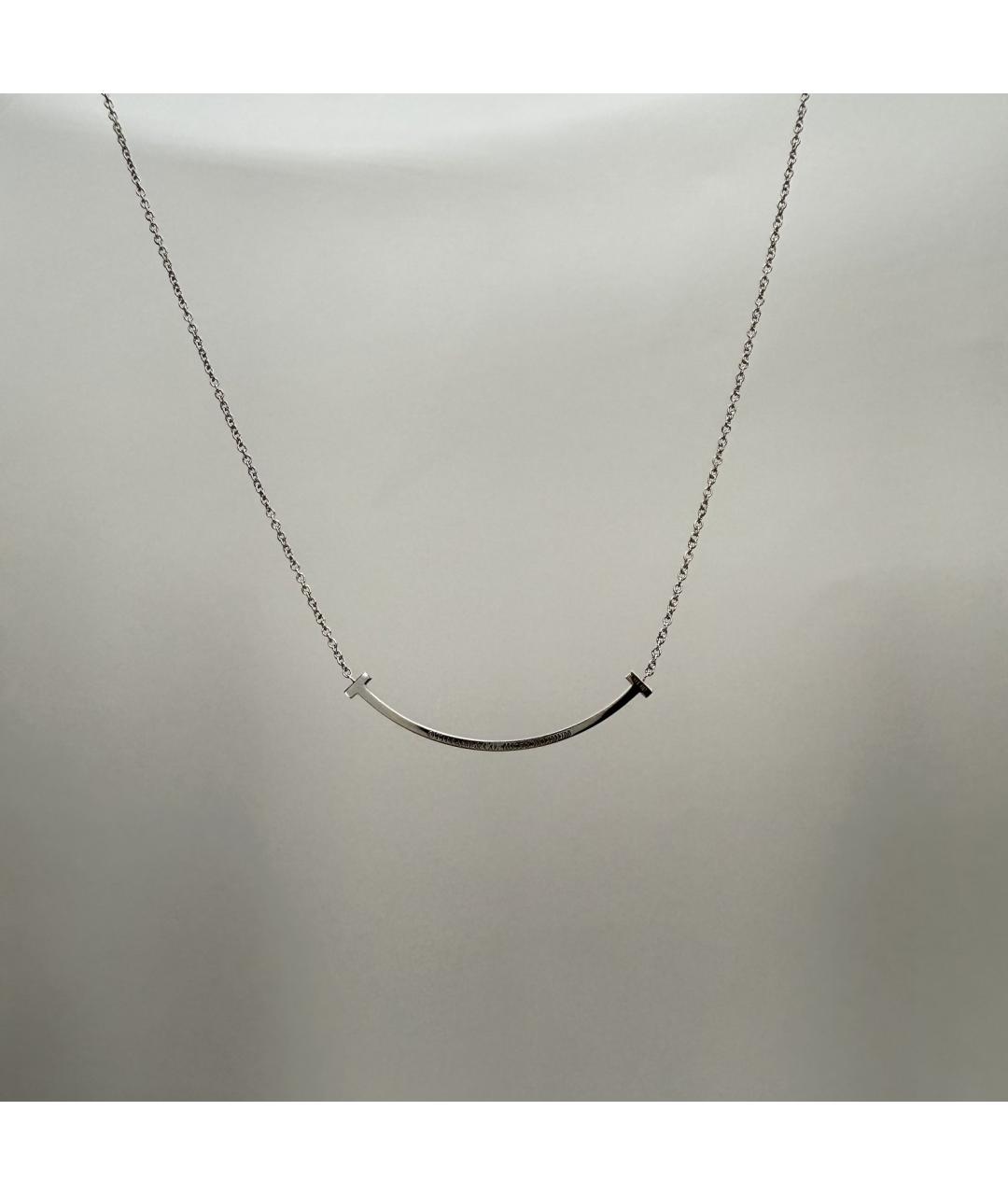 TIFFANY&CO Серебряное колье из белого золота, фото 3