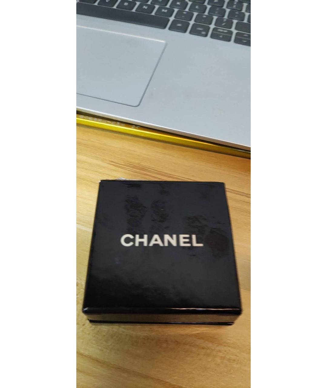 CHANEL Золотые металлические клипсы, фото 8