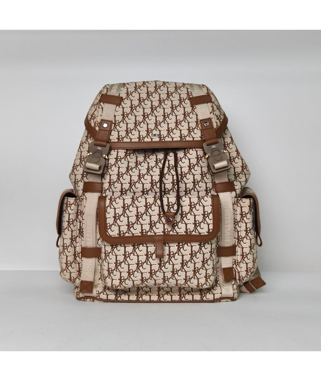 CHRISTIAN DIOR Коричневый рюкзак, фото 2