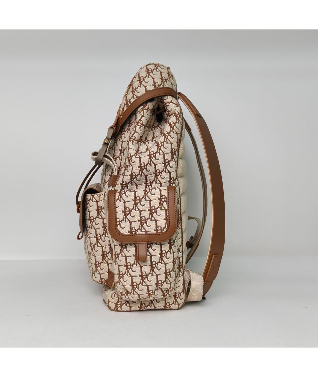 CHRISTIAN DIOR Коричневый рюкзак, фото 3