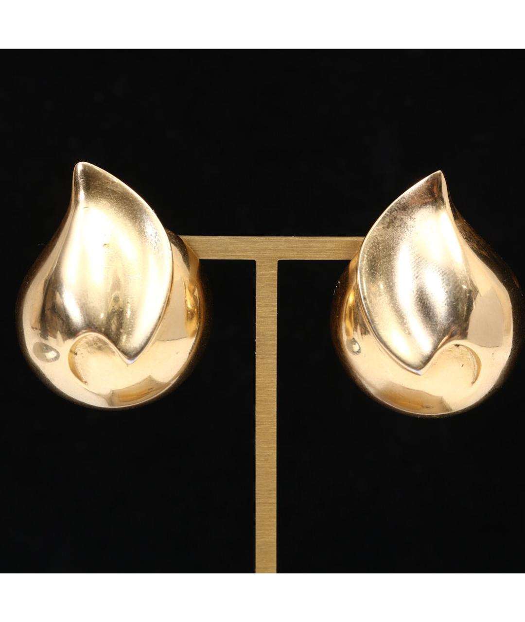 GIVENCHY Золотые металлические клипсы, фото 2