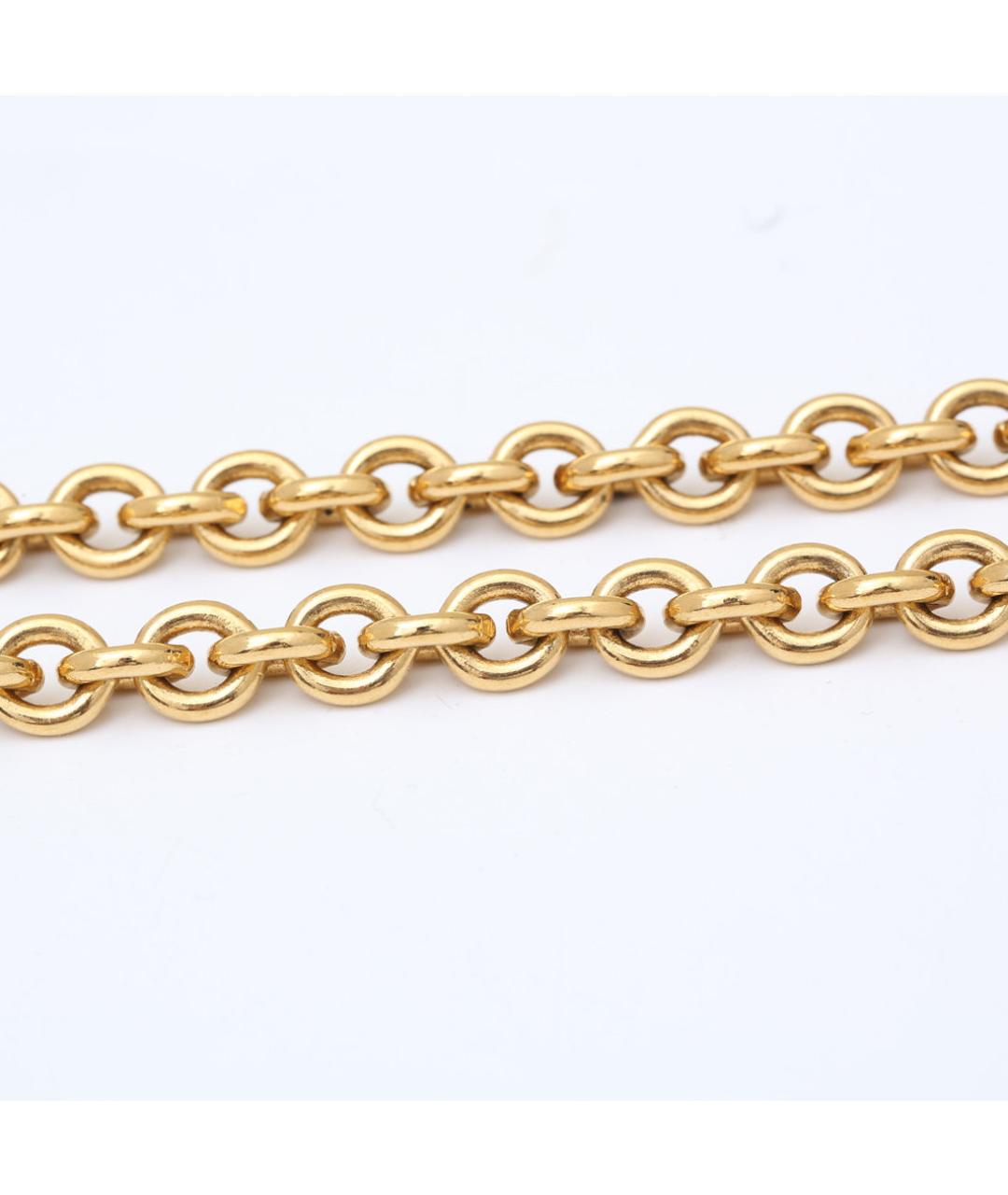 CHANEL Золотое металлическое колье, фото 5