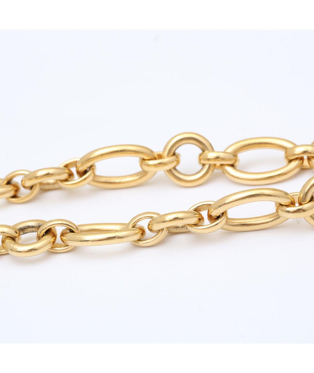 CHANEL Золотое металлическое колье, фото 5