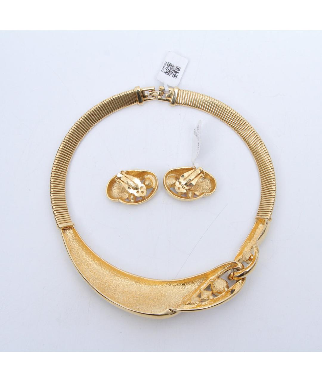 GIVENCHY Золотой металлический комплект, фото 3