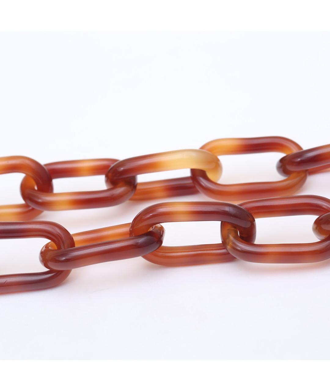 CHANEL Коричневое колье, фото 5