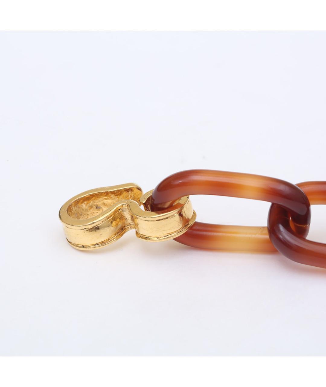 CHANEL Коричневое колье, фото 6