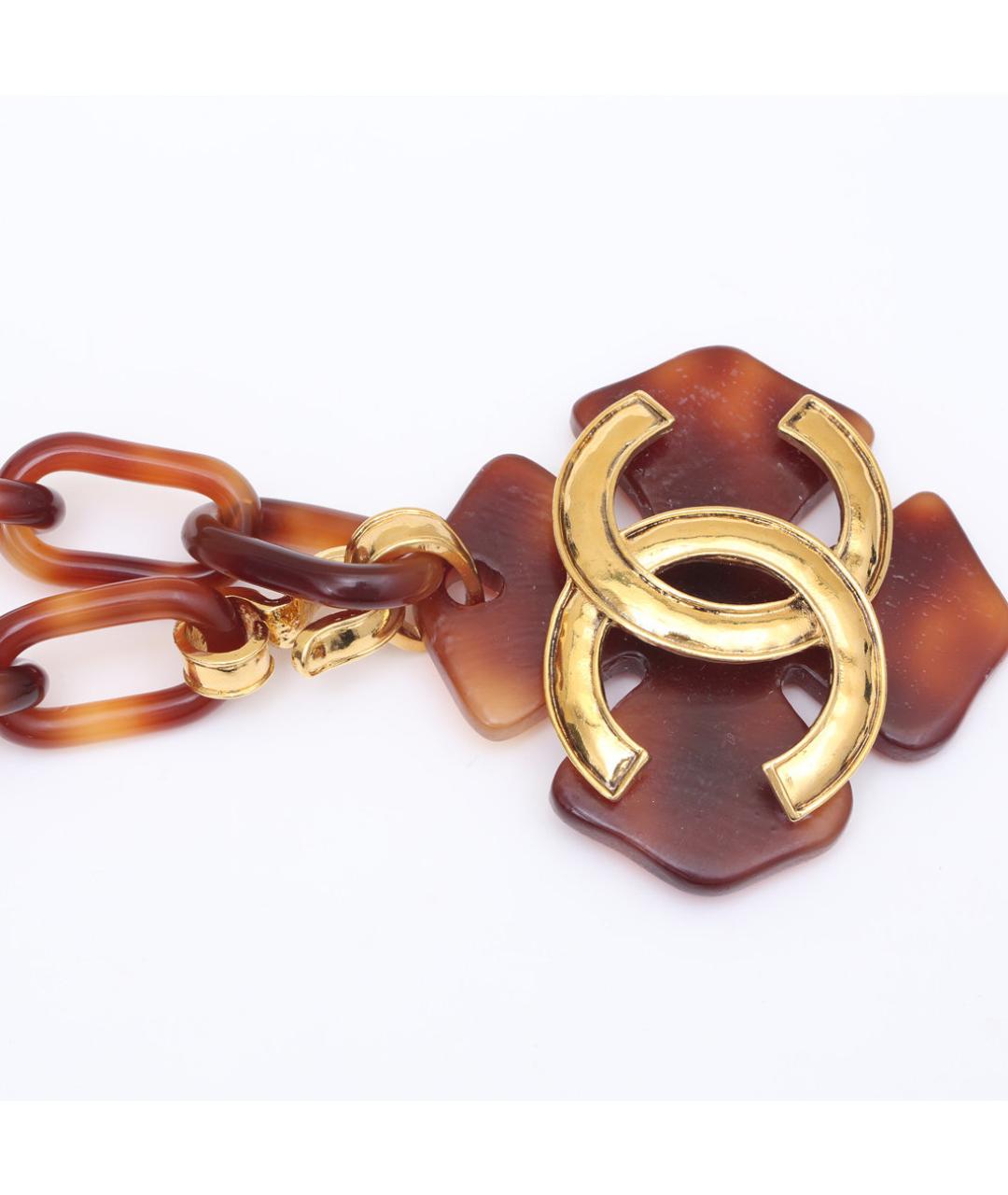 CHANEL Коричневое колье, фото 3