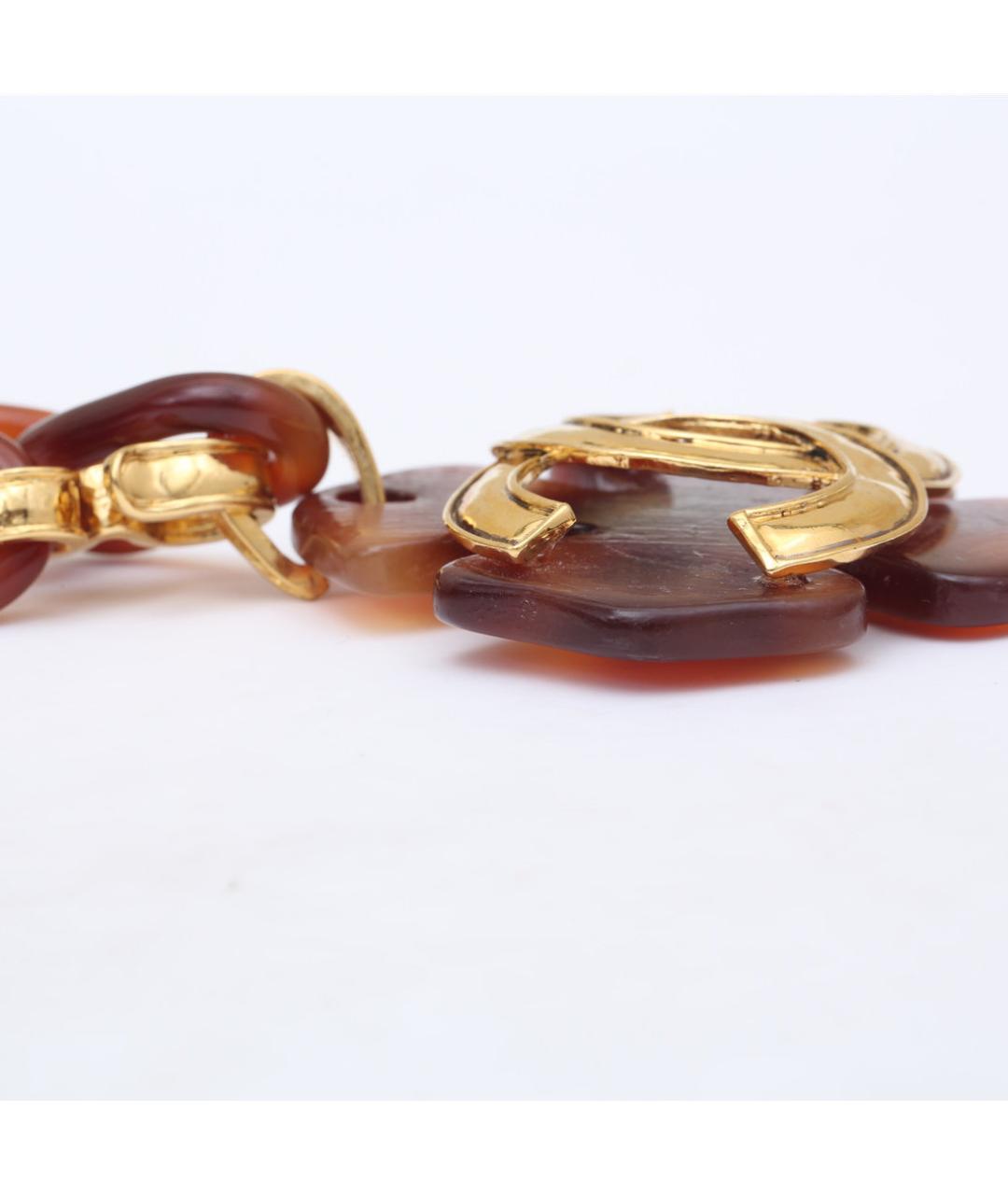 CHANEL Коричневое колье, фото 4