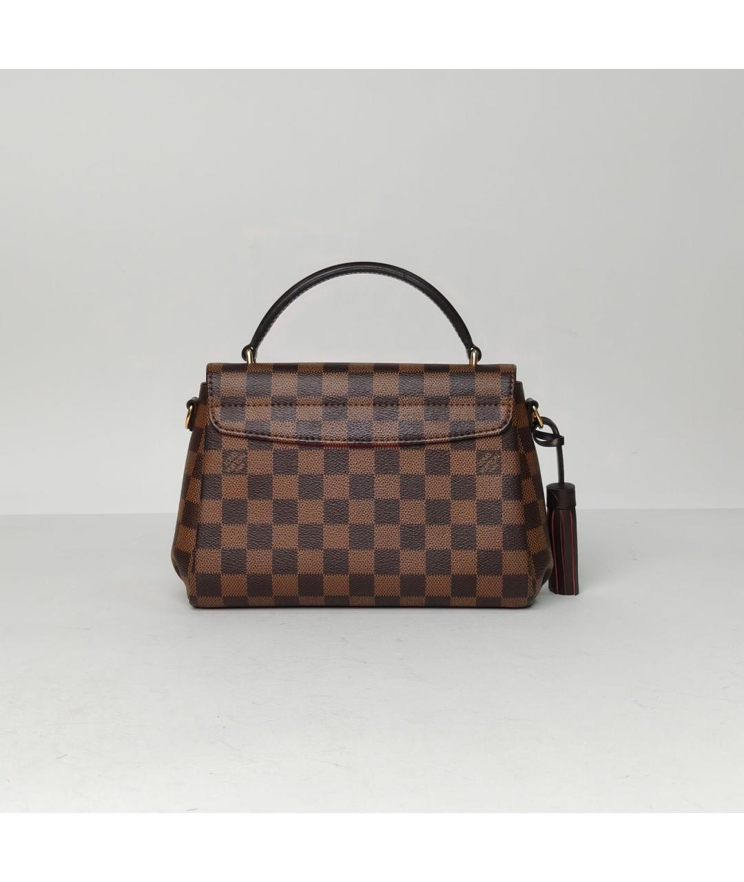 LOUIS VUITTON Коричневая сумка с короткими ручками, фото 7