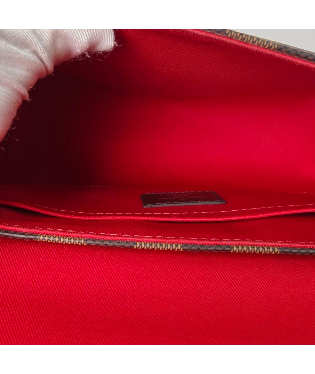 LOUIS VUITTON Коричневая сумка с короткими ручками, фото 2