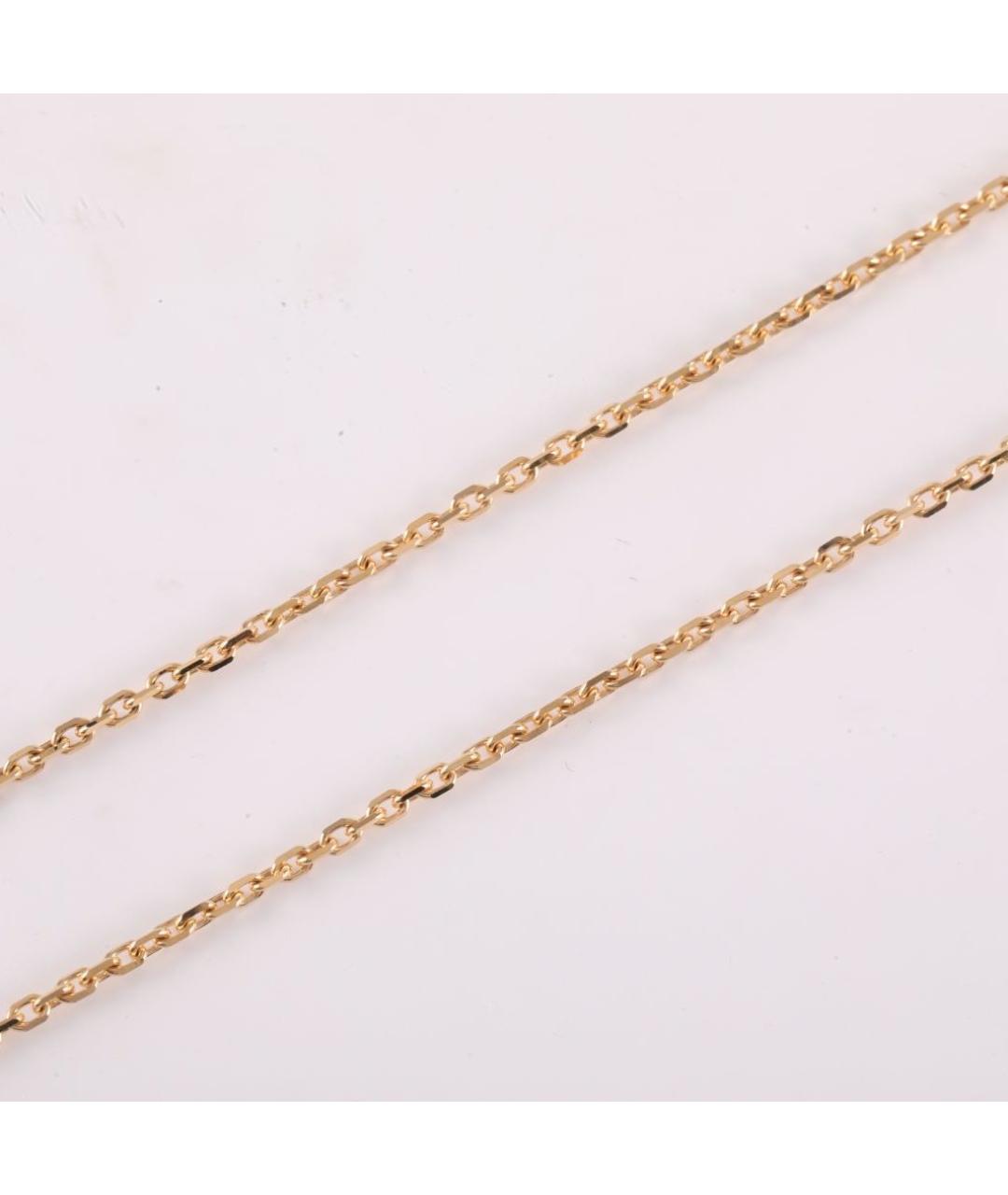 VAN CLEEF & ARPELS Зеленые колье из желтого золота, фото 5