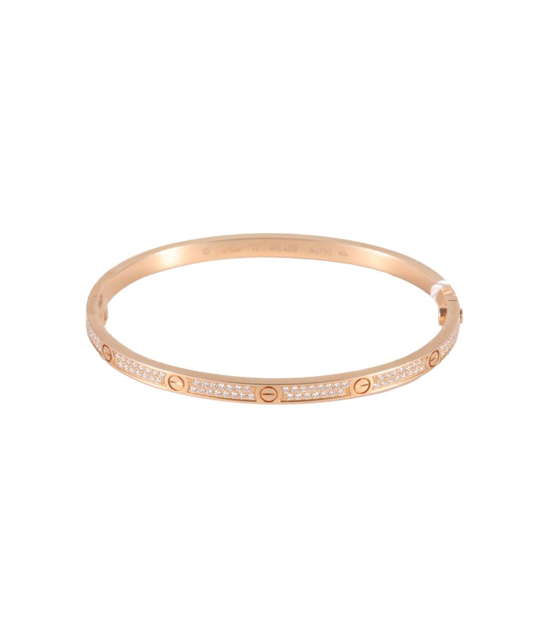 CARTIER Золотой браслет из розового золота, фото 1