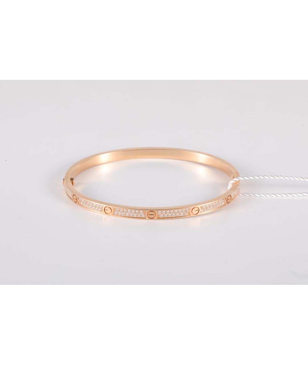 CARTIER Золотой браслет из розового золота, фото 3